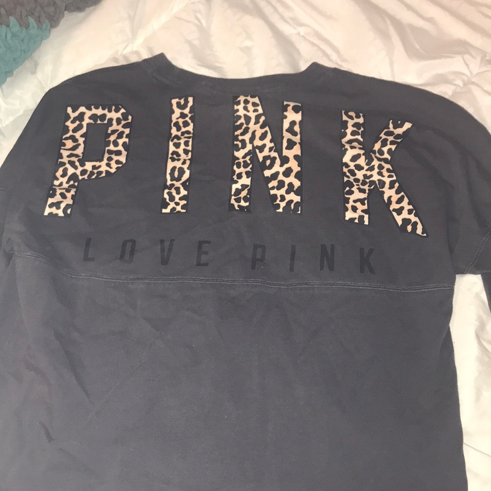 PINK gray spirit jersey